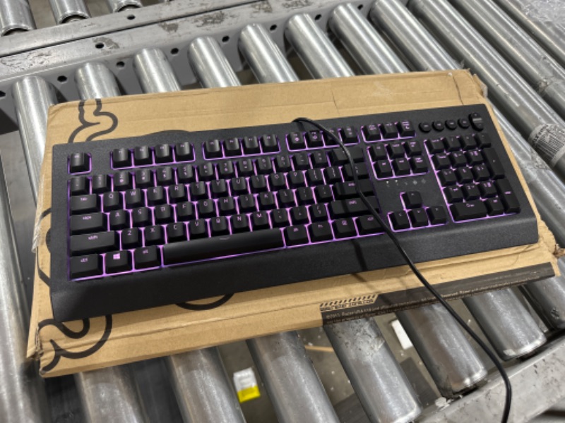 Photo 2 of Razer Cynosa V2 Gaming Keyboard: Customizable Chroma RGB Lighting - Individually Backlit Keys - Spill-Resistant Design - Programmable Macro Functional
