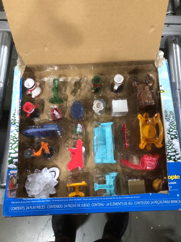 Photo 2 of Fisher-Price Little People Advent Calendar, Christmas santa playset, 24 Toys for Pretend Play, Gift for Toddlers and Preschool Kids Ages 1 to 5 Years