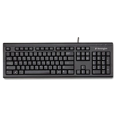 Photo 1 of Keyboard for Life Slim Spill-Safe Keyboard, 104 Keys, Black
