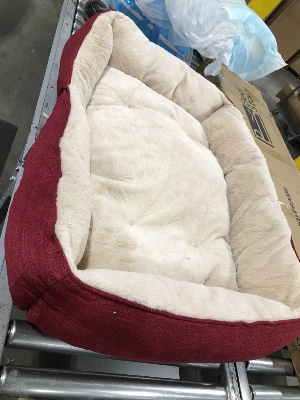 Photo 1 of 30x40 burgundy pet bed 