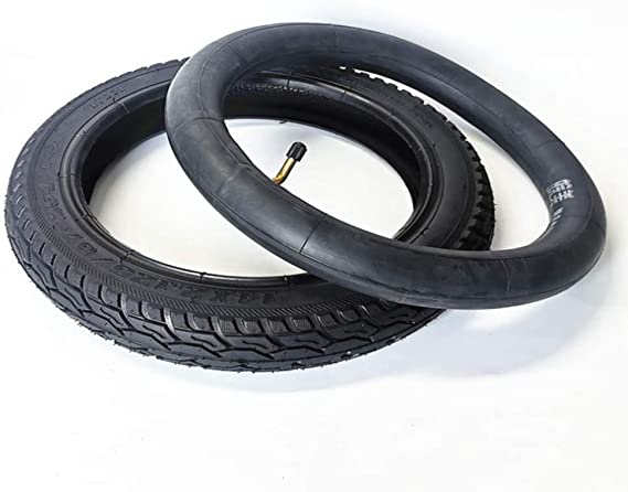 Photo 1 of 14X2.125 Bike Folging Tyre for Gas Electric Scooters 14 Inch E-Bike Wheel Tire,Replacement Wheels Durable and Strong
