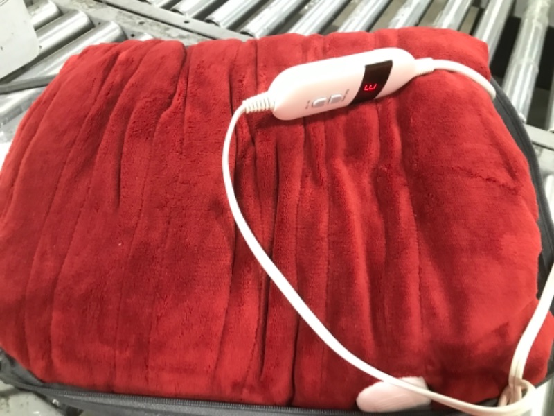 Photo 2 of  Electric Heated Blanket Throw, Super Cozy QUEEN SIZE 