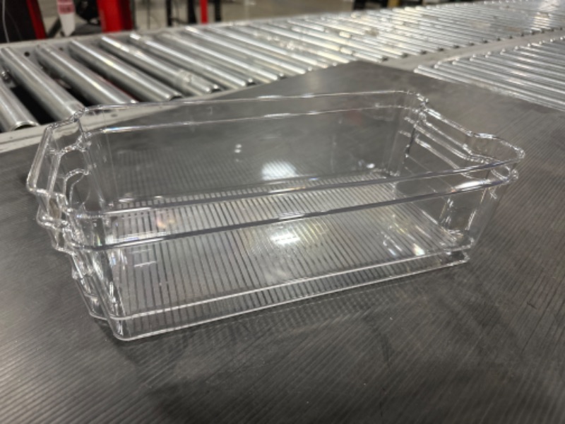 Photo 1 of 2 PACK CLEAR STORAGE CONTAINERS 
