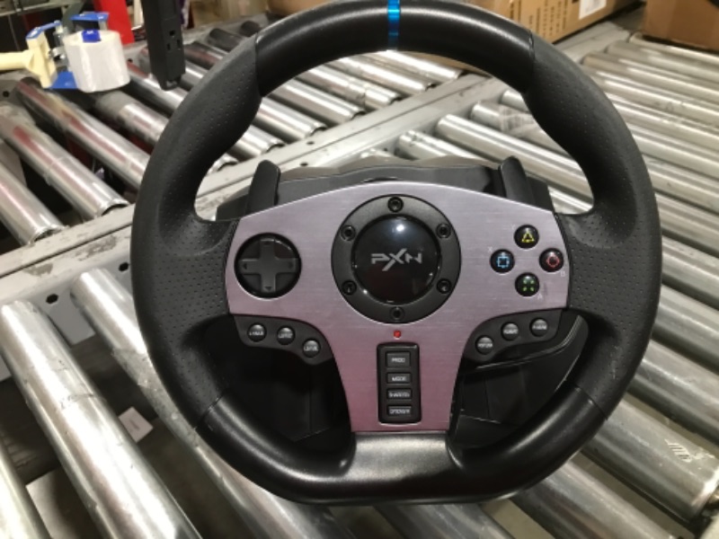 Photo 2 of PXN V9 Gaming Racing Wheel with Pedals and Shifter, Steering Wheel for PC, Xbox One, Xbox Series X/S, PS4, PS3 and Nintendo Switch