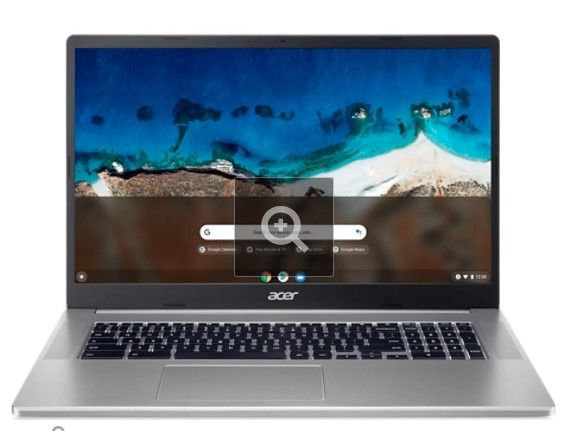 Photo 1 of ACER 2022 CHROMEBOOK 17" IPS FULL HD 64 GB SILVER RENEWED) 