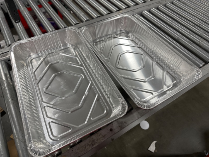 Photo 2 of 2 PACK Aluminum Pans  Disposable Foil Pans 13 X 21"