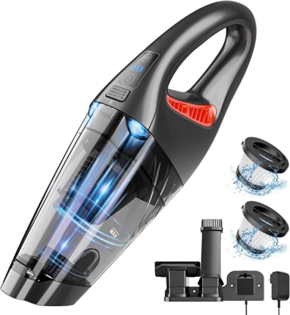 Photo 1 of IMINSO Handheld Vacuum Cordless Car Vacuum with 9000PA, Lightweight Rechargeable Hand Vacuum Cordless with LED, Portable Mini Vacuum,Held Vacuum Cleaner for Car/Home
