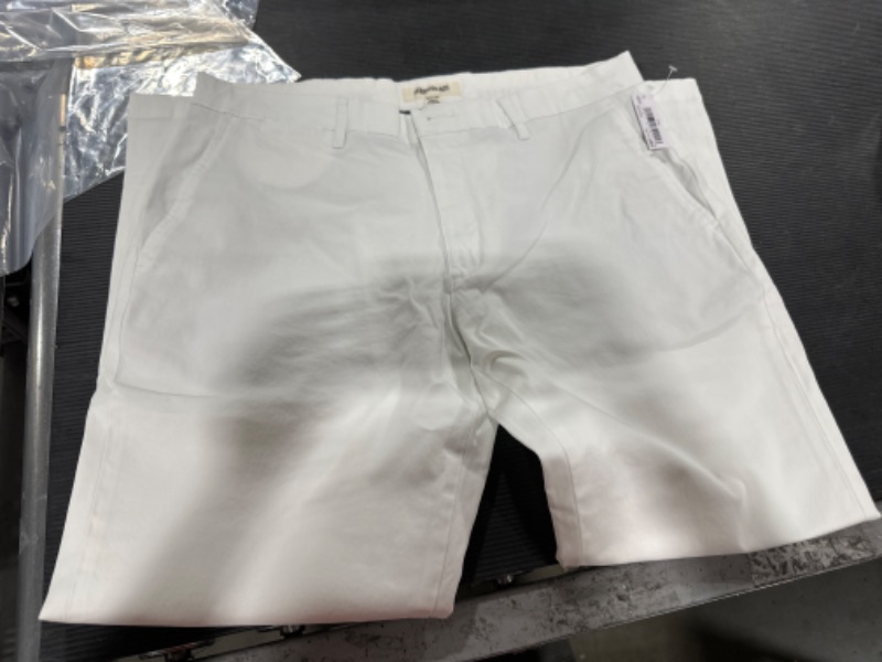 Photo 1 of 33W X 38L WHITE GOODTHREADS PANTS 