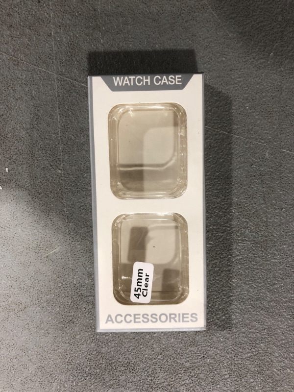 Photo 1 of [2 Pack] DABAOZA Compatible for Apple Watch Case Series 8 7 45mm [NO Screen Protector]