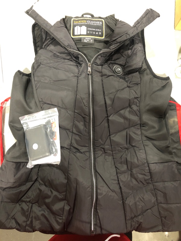 Photo 2 of [Size M] Heated Vest for Women, Electric Heated Vest with Battery Pack Included