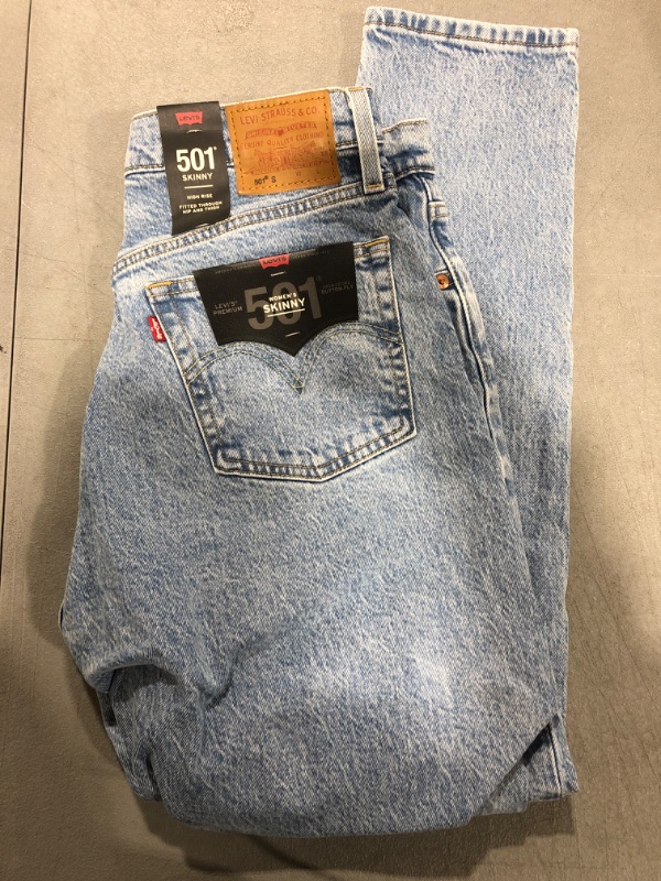 Photo 1 of [Size 29*28] 501 Destruct Slim Jeans in Can't Touch This