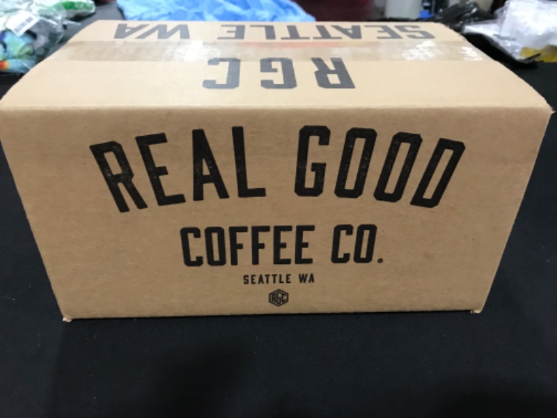 Photo 2 of [EXP 4-22]  Real Good Coffee Company - Single Use Coffee Pods - Decaf Medium Roast Coffee - K-Cup Compatible including Keurig 2.0 Brewers - Recyclable Cups and Packaging - 72 Count Decaf Medium 72 Count (Pack of 1)