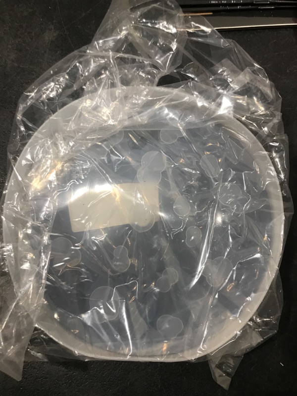 Photo 1 of POPCO Silicone Microwave-Popcorn Popper with Handles, Silicone Popcorn Maker, Collapsible Bowl Bpa Free and Dishwasher Safe - 10 Colors Available (Replacement-Lid, Lid)