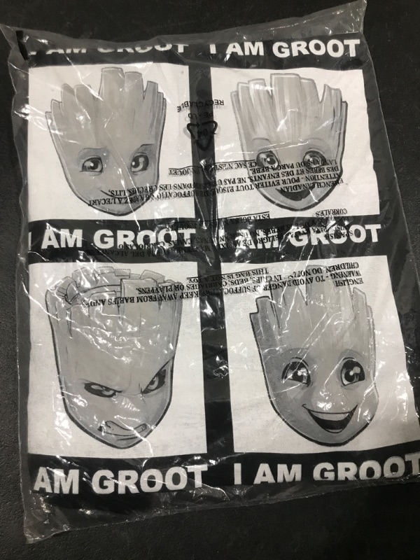 Photo 2 of 2X Marvel Little Groot Today I Feel I Am Groot Guardians of The Galaxy Men's Adult Graphic Tee T-Shirt
