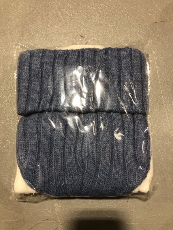 Photo 1 of 2 Pack Beanie White and Blue