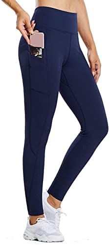 Photo 1 of BALEAF Women's Fleece Lined Water Resistant Legging High Waisted Thermal Winter Hiking Running Pants Pockets
