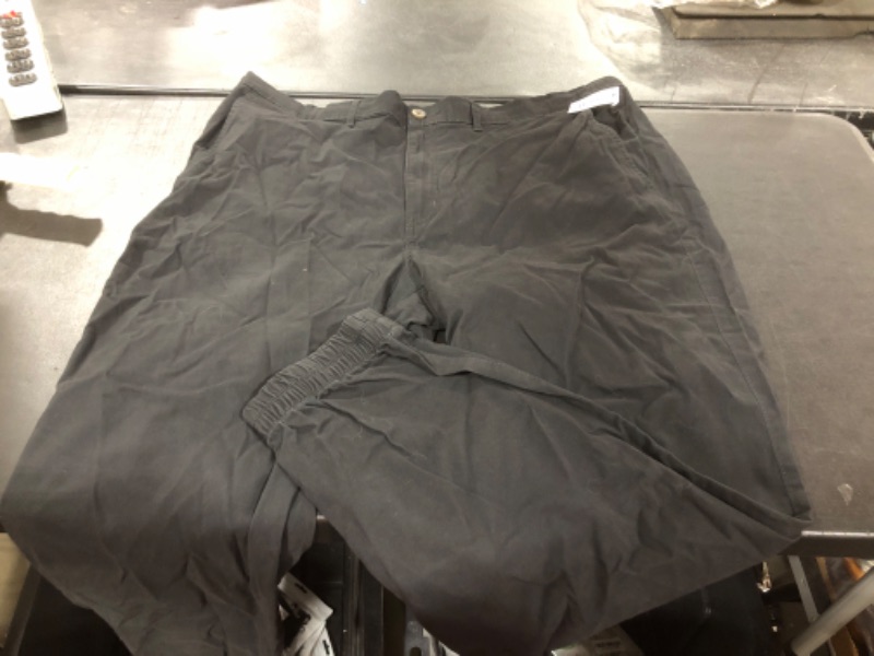 Photo 1 of Amazon Essentials Men's Straight-Fit Jogger Pant XX-Large Black