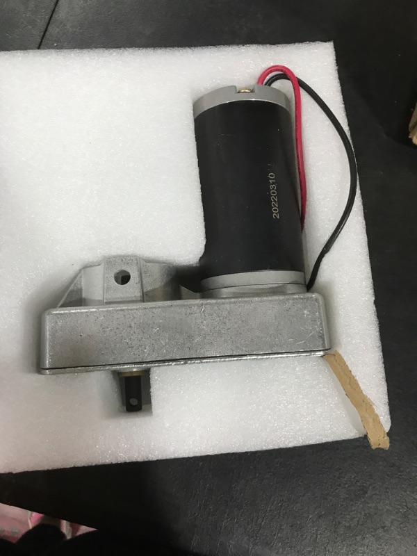 Photo 2 of 132682 RV Actuator Slide Out Motor (OEM), 18 : 1 Ratio Motor, Replace 295380, M-8910, RP-785615 Motor, Compatible with Most Actuators, Use with Through-Frame Slide Out System