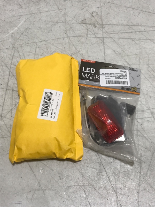 Photo 3 of 2.5 Inch Red Surface Mount/Marker Clearance Light Kit with 3 LEDs (PL-10 Connection, Includes Bracket and Plug) 
KOLEMO 4PCS Amber Turn Signal Lens Lenses Covers 3-1/4 Inch Front And Rear Signal Lenses Cover Caps 