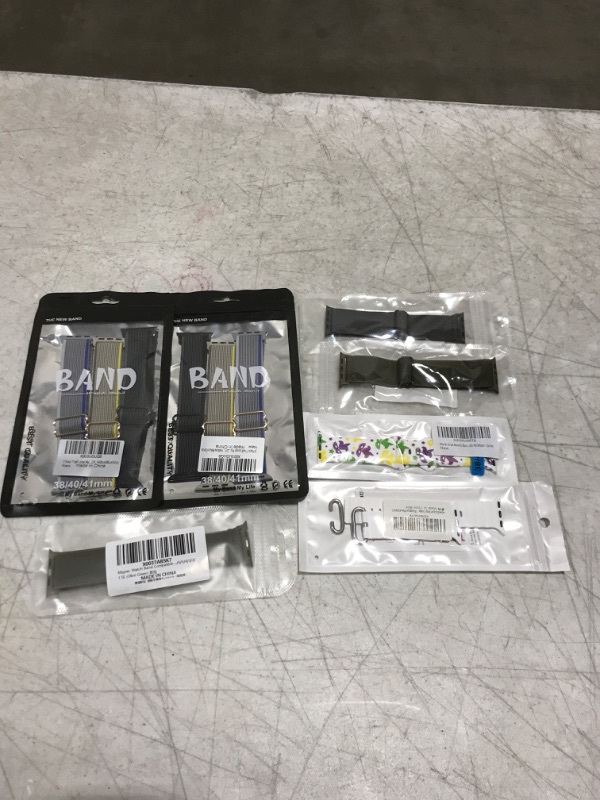 Photo 1 of Bag Lot- bundle of Smart watch bands (various designs, colors, sizes)