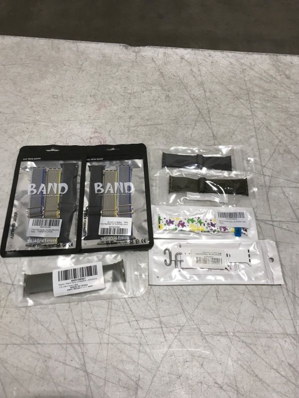 Photo 2 of Bag Lot- bundle of Smart watch bands (various designs, colors, sizes)