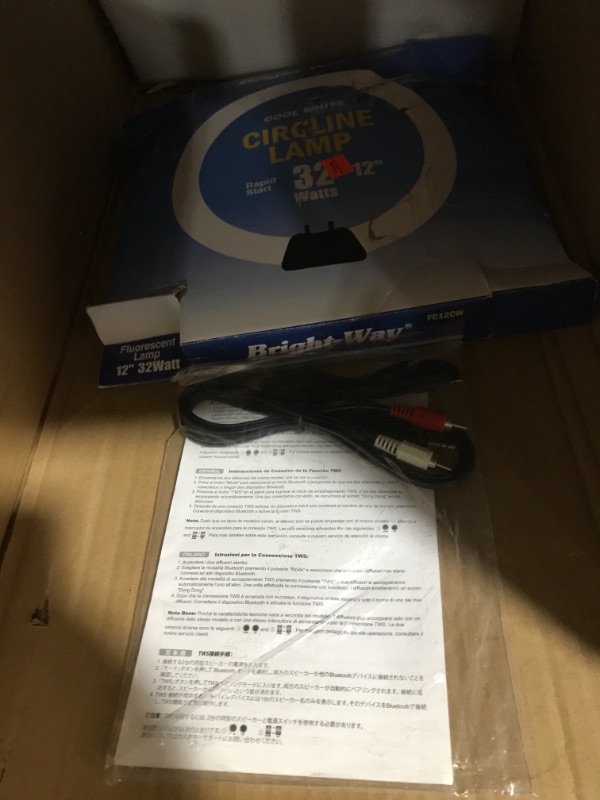 Photo 1 of Moukey Karaoke Machine, PA System Subwoofer, Portable Bluetooth Speaker w/ 2 Wireless Microphones, Lyrics Display Holder, Party Lights & Echo/Treble/Bass Adjustment, Support TWS/REC/AUX/MP3/USB/TF/FM 10" Subwoofer