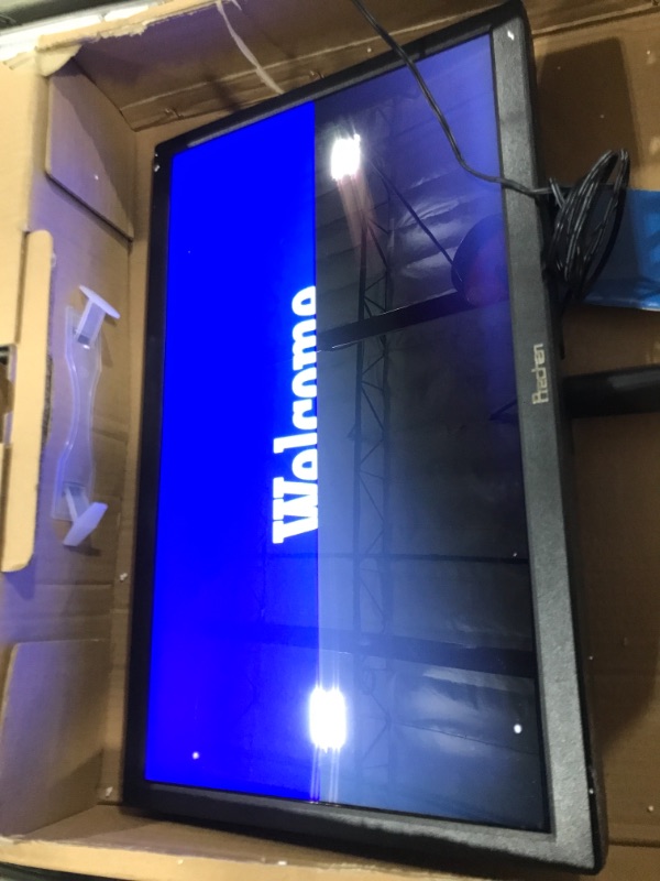 Photo 2 of (SOLD FOR PARTS) Prechen 11.6 Inch Small HDMI Monitor 1366x768 Small PC Monitor TFT LCD Monitor Built-in Speaker with HDMI VGA AV BNC USB Input Mini HD Color Screen Display
