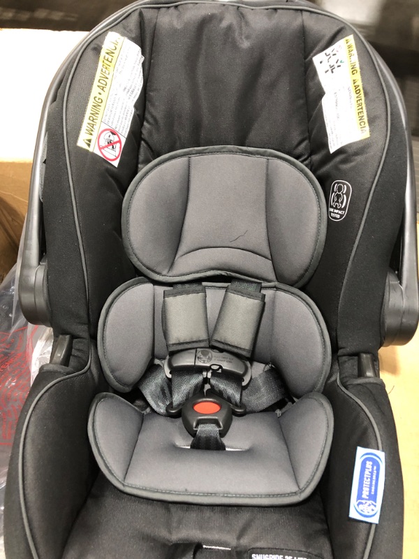 Photo 3 of Graco Modes Nest Travel System, Includes Baby Stroller with Height Adjustable Reversible Seat, Pram Mode, Lightweight Aluminum Frame and SnugRide 35 Lite Elite Infant Car Seat, Bayfield Nest Bayfield