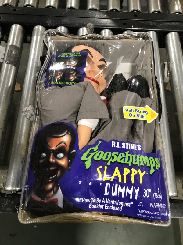 Photo 2 of Slappy Dummy, Ventriloquist Doll “Star of Goosebumps”, Famous Ventriloquist Dummy. Has Glow in The Dark Eyes