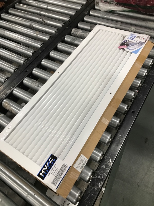 Photo 2 of 6" X 4" Aluminum Return Grille - Easy Air Flow - Linear Bar Grilles