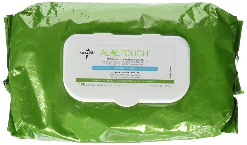 Photo 1 of Aloetouch Personal Cleansing Wipes 100 count 