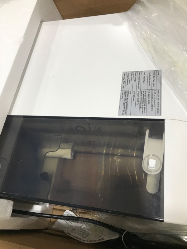 Photo 4 of SimPure Y7P-W UV Countertop Reverse Osmosis Water Filtration Purification System, 4 Stage RO Water Filter, Bottleless Water Dispenser, 4: 1 Pure to Drain, BPA Free (No Installation Required)