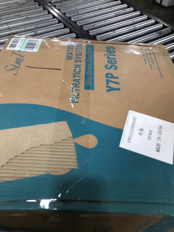 Photo 5 of SimPure Y7P-W UV Countertop Reverse Osmosis Water Filtration Purification System, 4 Stage RO Water Filter, Bottleless Water Dispenser, 4: 1 Pure to Drain, BPA Free (No Installation Required)