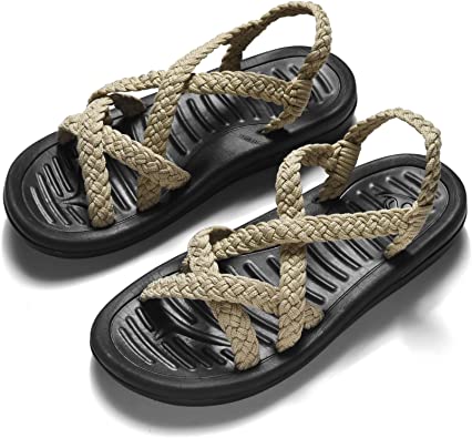 Photo 1 of  Beach Sandals for Women,Comfortable Walking Water Sandals for Travel/Camping/Poolside 8.5