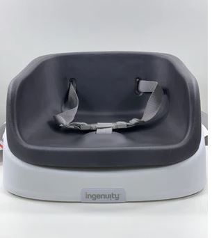 Photo 1 of Ingenuity SmartClean Toddler Booster Seat, Slate
