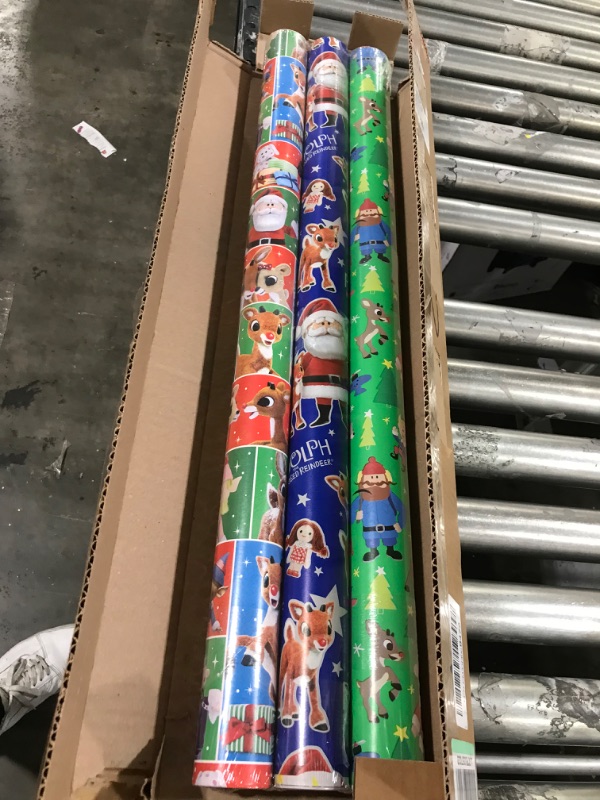 Photo 1 of 3 PACK CHRISTMAS THEME WRAPPING PAPER