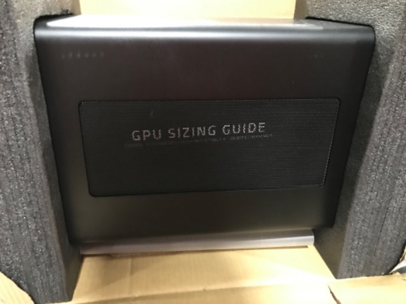 Photo 1 of Razer Core X External Graphics Card Enclosure with Thunderbolt 3 Connection - Black
