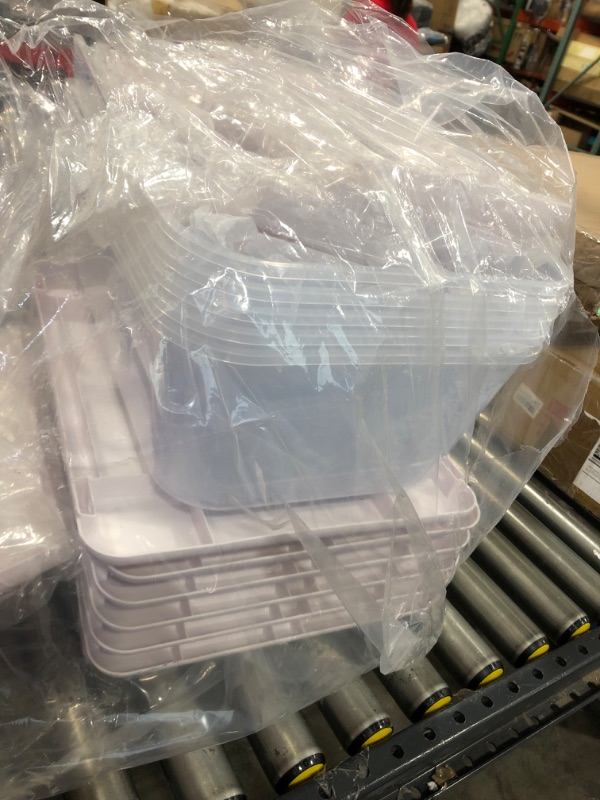 Photo 1 of 5pk of clear storage containers