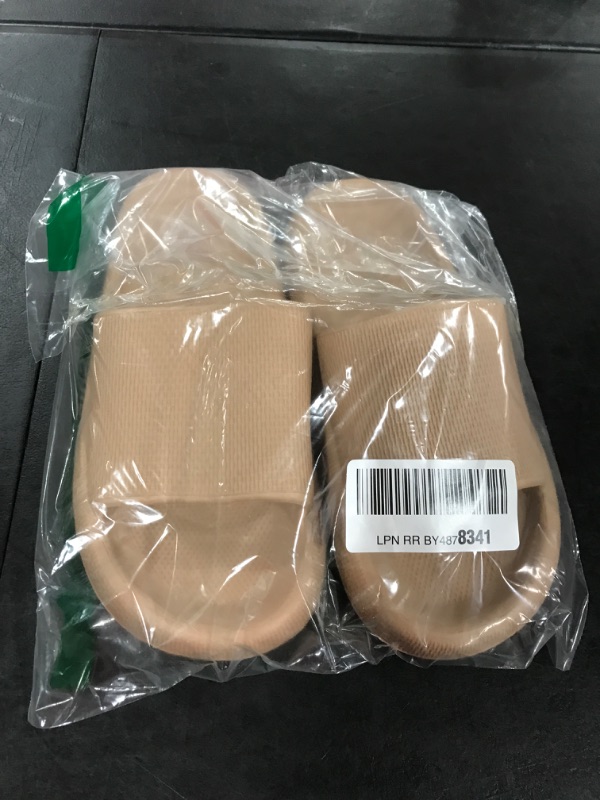 Photo 1 of BRONAX Cloud Slides for Women and Men Shower Slippers Bathroom Sandals Extremely Comfy Cushioned Thick Sole
