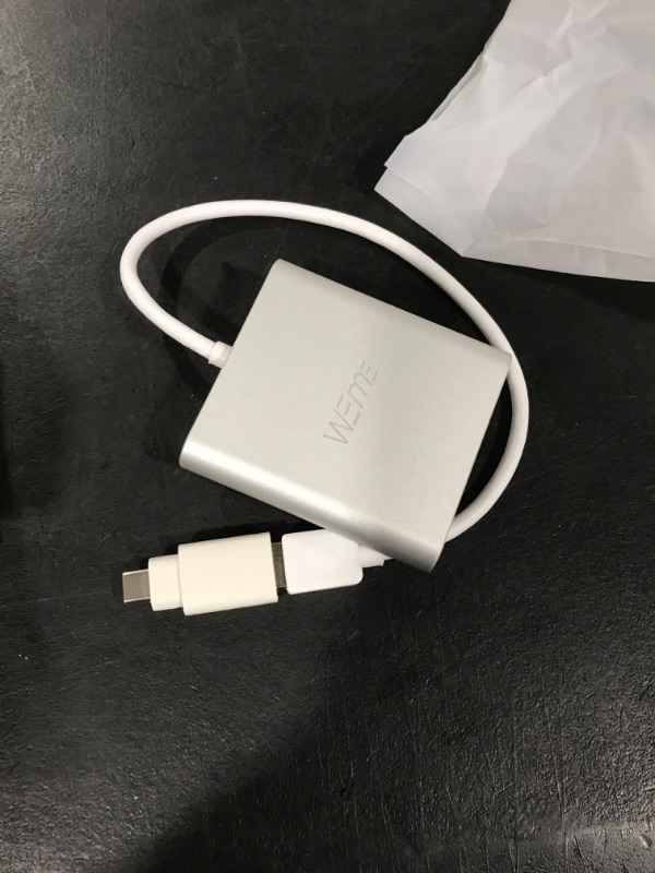 Photo 1 of Compact Flash CF Card Reader, WEme Aluminum Multi-in-1 USB 3.0 Micro SD Card Reader with 2-in-1 Type C Adapter for PC, Mac, Macbook Mini, USB C Devices, Support Sandisk/ Lexar UHS, SDHC Memory Card silver