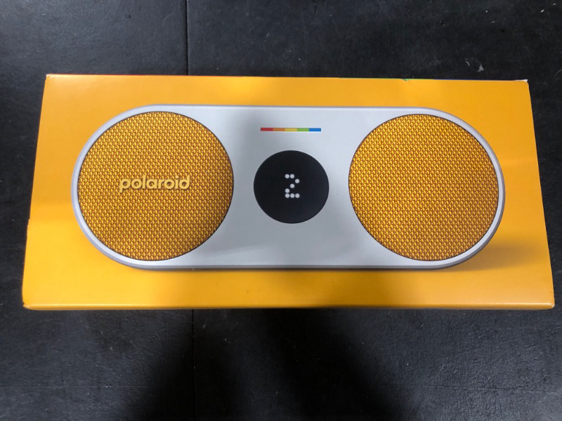 Photo 3 of Polaroid P2 Music Player (Yellow) - Powerful Portable Wireless Bluetooth Speaker Rechargeable with Dual Stereo Pairing