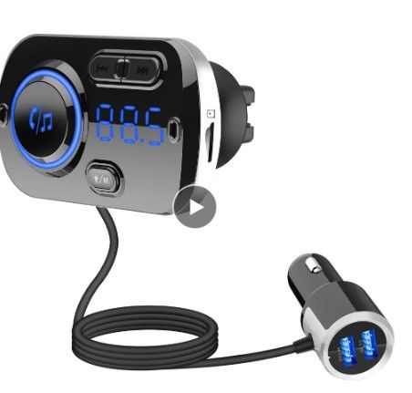 Photo 1 of FM Transmitter BC49BQ Bluetooth 5.0 FM Modulator Car Charger Car Kit MP3 Music Audio Player Hands-Free Calling 3.1A USB Charger
