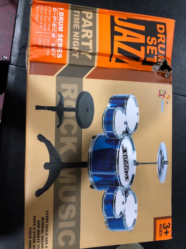 Photo 1 of CHILDRENS JAZZ DRUM SET