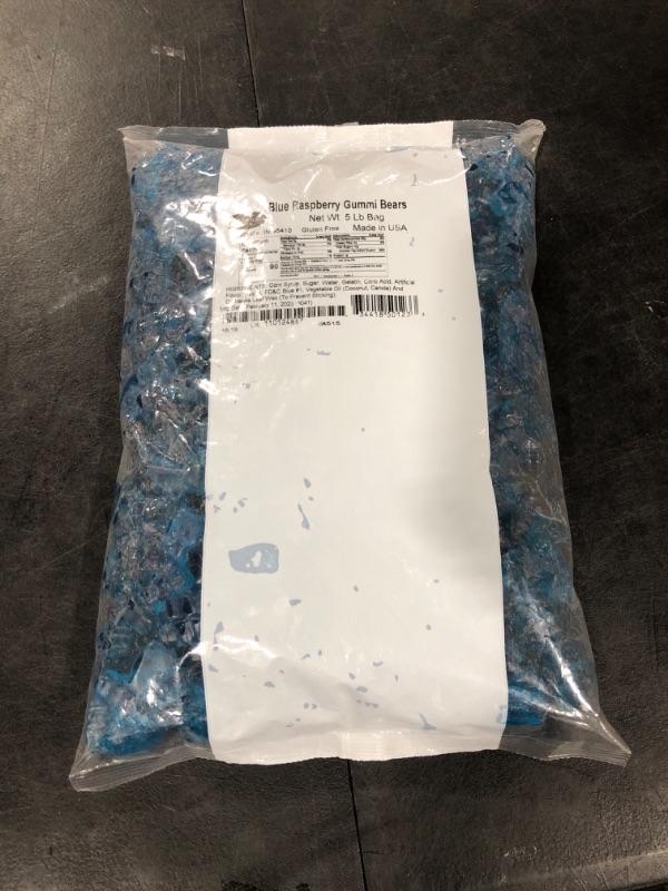 Photo 1 of Albanese World's Best Blue Raspberry Gummi Bears, 5lbs of Candy