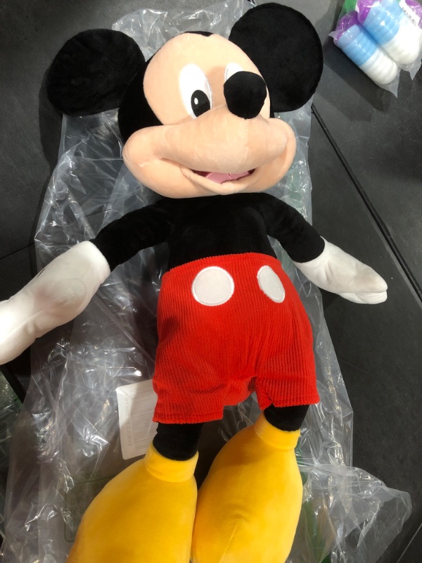 Photo 2 of Disney Junior Mickey Mouse Jumbo 25-inch Plush Mickey Mouse, by Just Play
