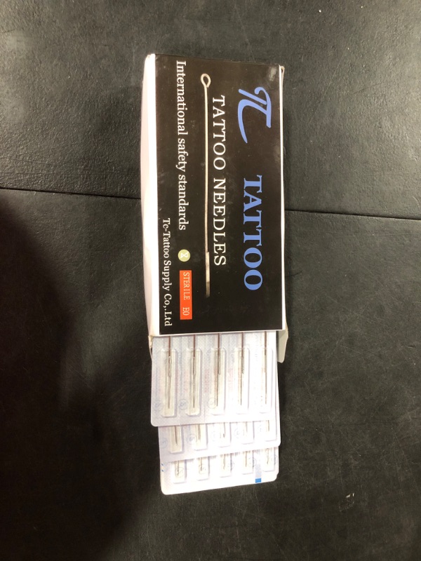 Photo 2 of 50 Tattoo Needles 3RL Tc Tattoo 3 Round Line for Tattoo Machine Tattoo Kit 