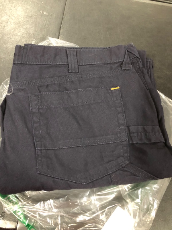Photo 2 of ARIAT Men's Flame Resistant M4 Relaxed Workhorse Boot Cut Pant 40W x 34L Navy