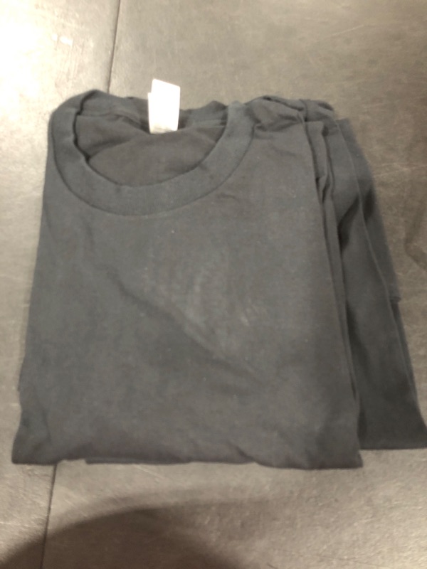 Photo 2 of Gildan Men's Ultra Cotton T-Shirt, Style G2000, Multipack 2 Black (2-pack) XX-Large