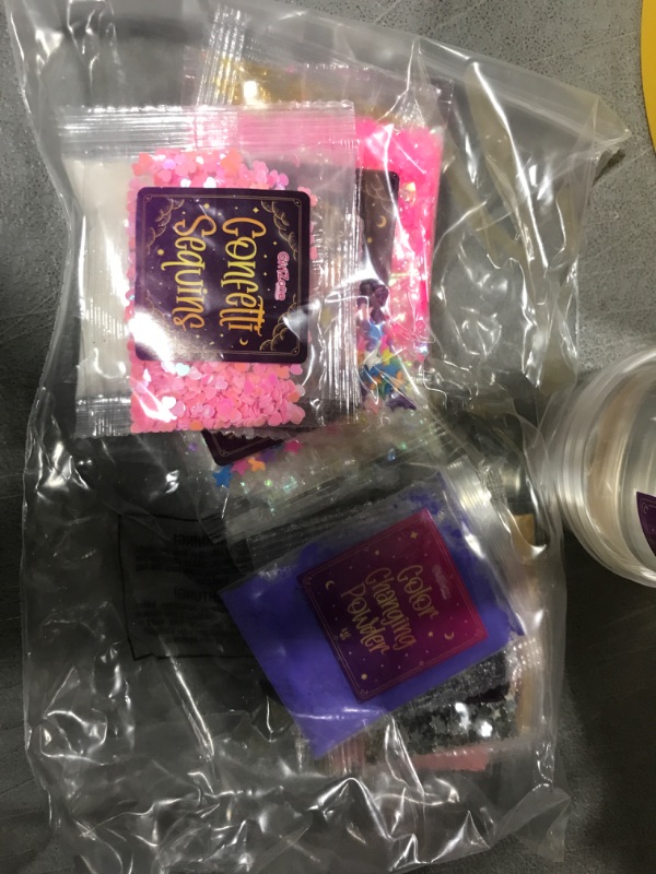 Photo 3 of GirlZone Magic Potion Slime Kit for Girls, Spellbinding Slime Making Kit to Create 6 Slime Potions & Glow in The Dark Slime, Fun Easter Slime Eggs