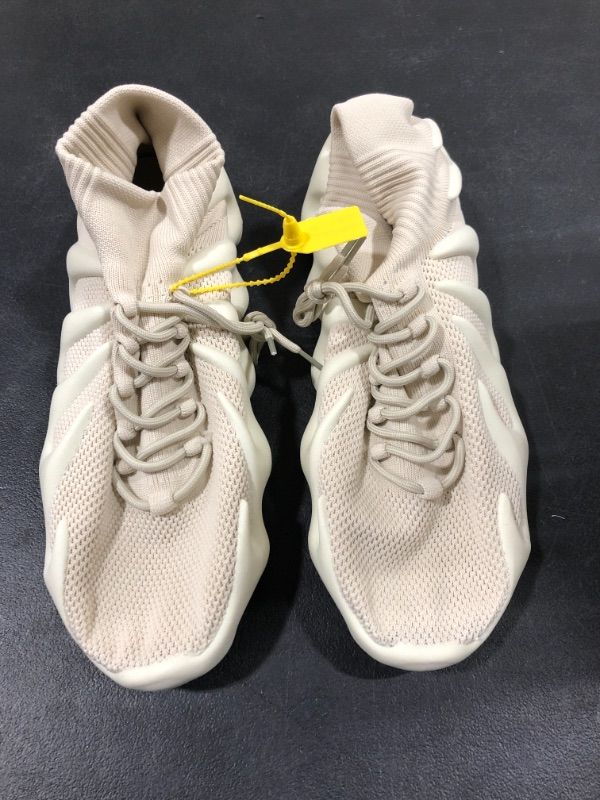 Photo 1 of [Size 10-11] TGoBro Mens Womens Kids Walking Sneakers Family Road Running Shoes Womens Knitted Breathable Cross Trainer Shoes Non-Slip 450 Gym Jojjing Shoes for Kids Women Men B-Beige